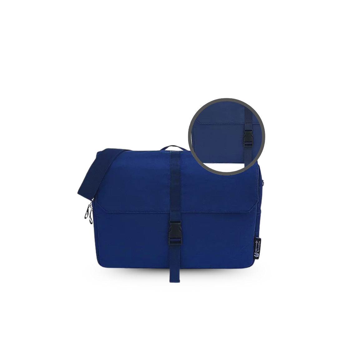 Blue Unisex Laptop Messenger Bag for Everyday Use 190